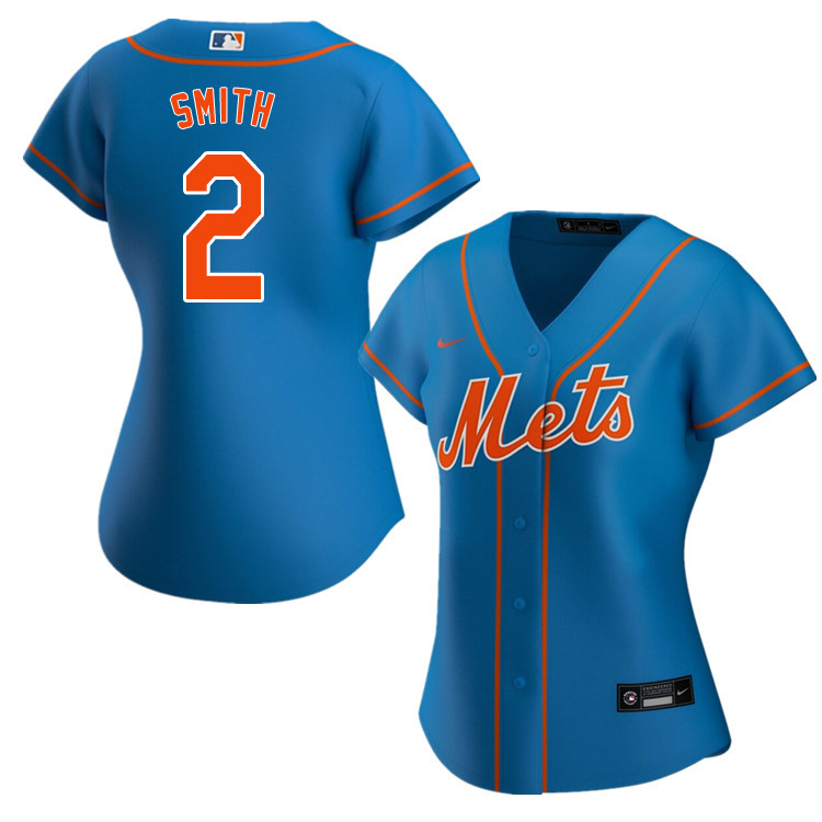 Nike Women #2 Dominic Smith New York Mets Baseball Jerseys Sale-Blue